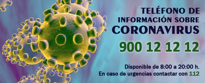 La Comunidad habilita un telfono de informacin sobre el coronavirus: 900 12 12 12