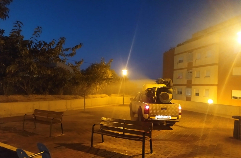 Atencin: fumigacin esta noche contra los mosquitos en el casco urbano