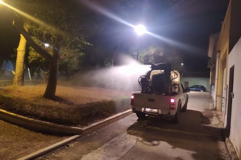 Atencin: fumigacin esta noche contra los mosquitos en el casco urbano