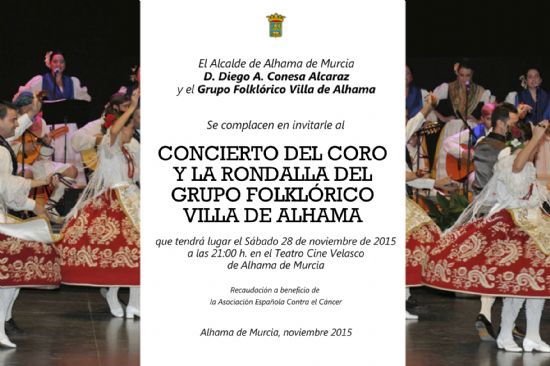 Concierto: Coro y Rondalla del Grupo Folklrico Villa de Alhama