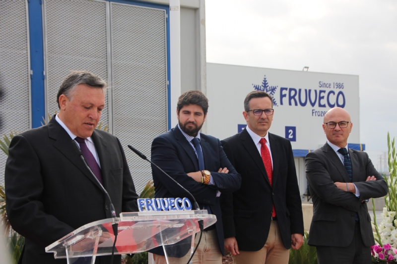 La empresa Fruveco inaugura sus nuevas instalaciones en Alhama de Murcia