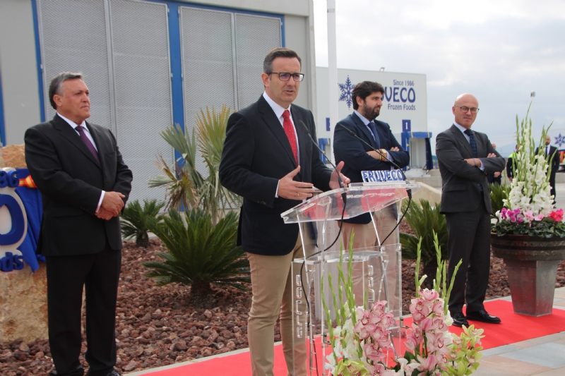 La empresa Fruveco inaugura sus nuevas instalaciones en Alhama de Murcia