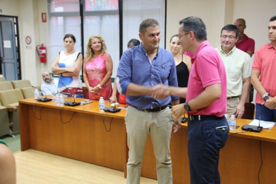 Diego Snchez Belch toma posesin como nuevo concejal del ayuntamiento de Alhama