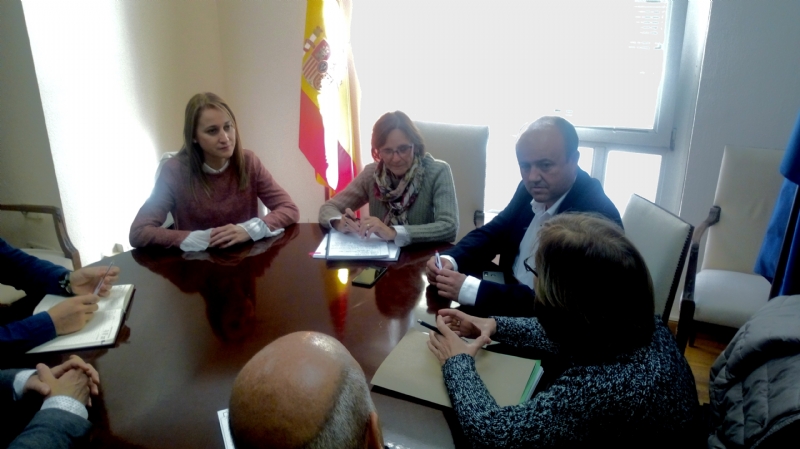 Mariola Guevara se reúne con la delegada del Gobierno de la Mancomunidad de Canales del Taibilla