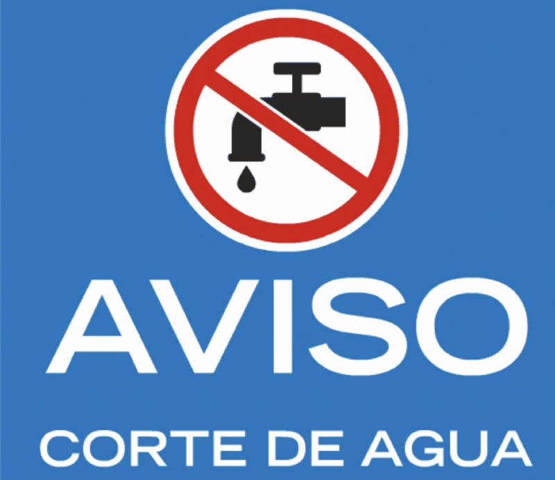 ATENCIÓN: corte general de agua el miércoles 30 de enero
