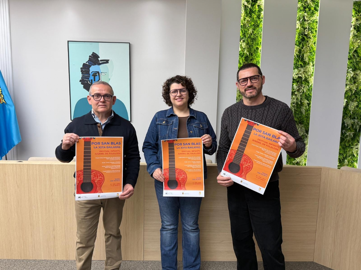 Grupos infantiles y juveniles de la Región se reúnen en Alhama para celebrar el folklore por San Blas Grupos infantiles y juveniles de la Región se reúnen en Alhama para celebrar el folklore por San Blas