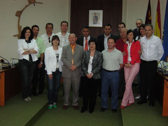 Juan Romero Cnovas, alcalde de Alhama, toma posesin de la presidencia de la Mancomunidad Turstica de Sierra Espua