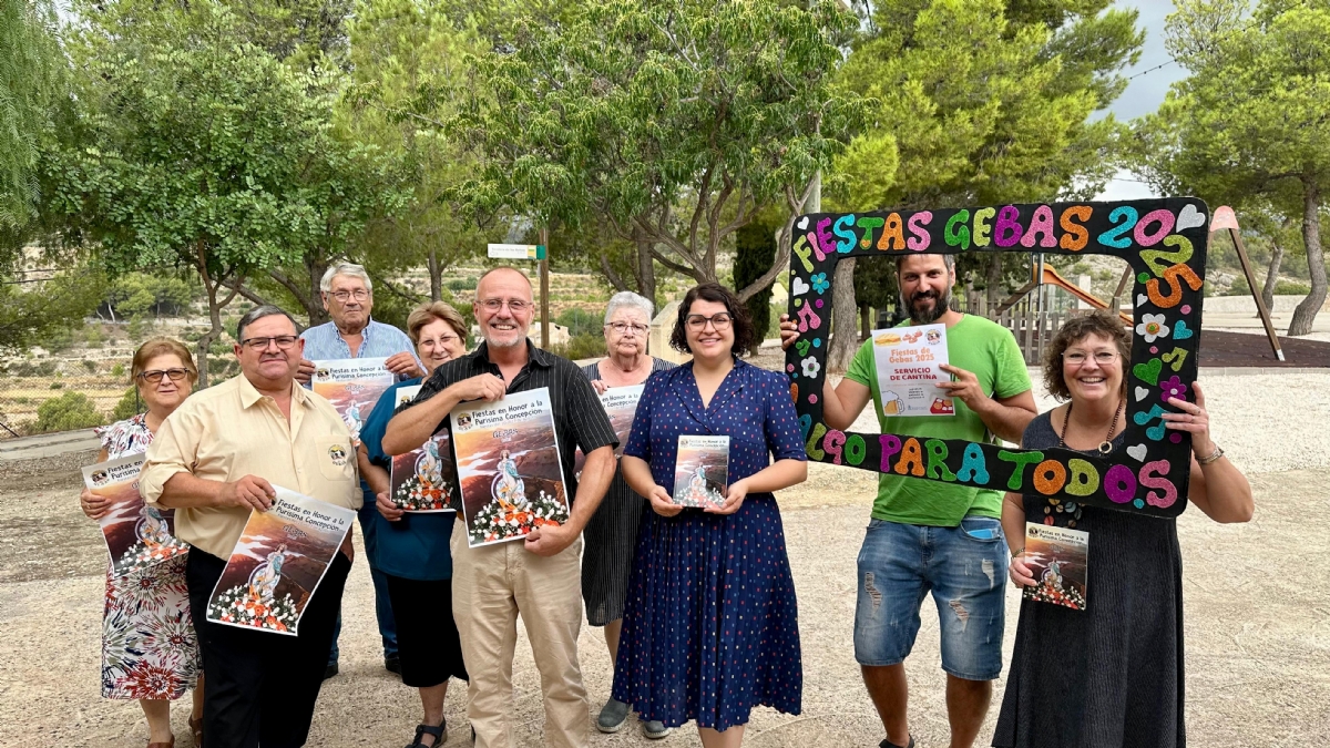 Gebas presenta su programacin para las Fiestas Patronales 2025 en honor a la Pursima Concepcin