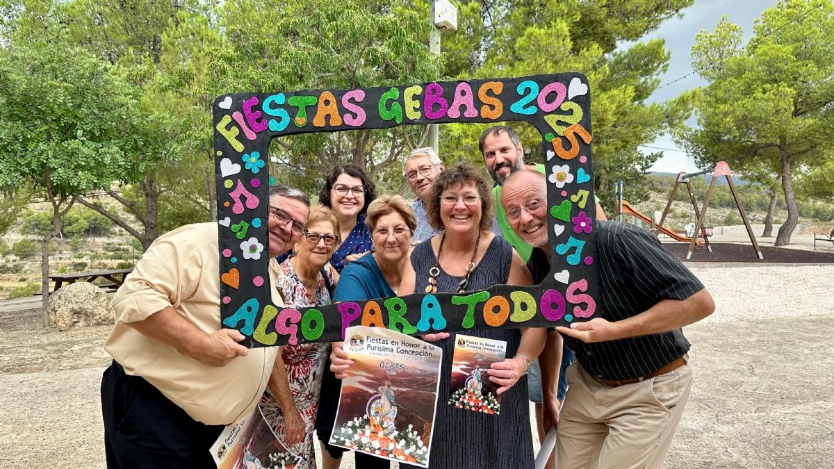 Gebas presenta su programacin para las Fiestas Patronales 2025 en honor a la Pursima Concepcin