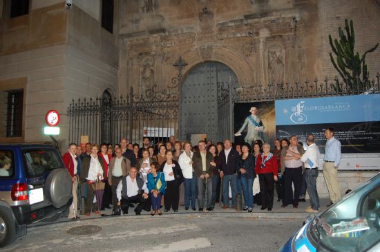 Un grupo de alhameños viajaron a Murcia a la exposición “Floridablanca 1728/1808. La utopía reformadora”
