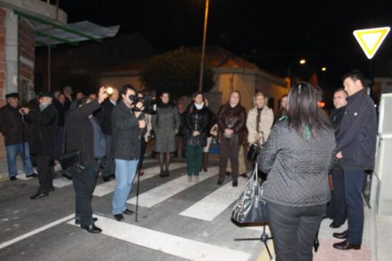 Alhama de Murcia, primer municipio de la regin que homenajea a Proteccin Civil dedicndole una calle a sus voluntarios