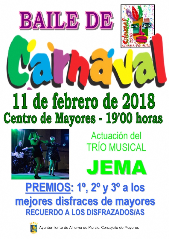 Carnaval de Alhama de Murcia 2018. Del 9 al 11 de febrero