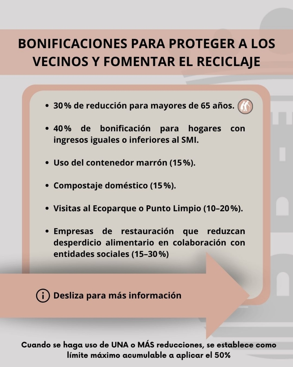Mayores, rentas bajas y reciclaje: así reduce Alhama hasta un 50% la nueva tasa de residuos