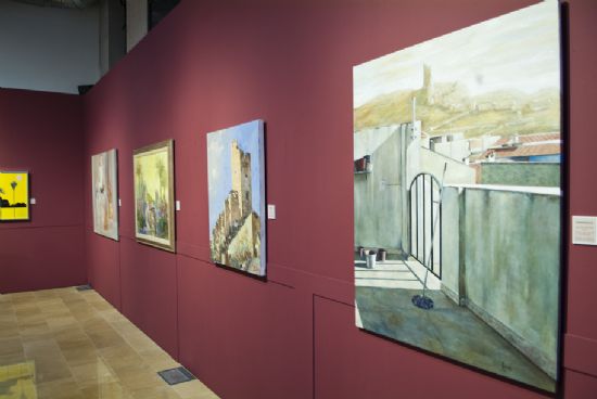 El Castillo de Alhama interpretado por nuestros artistas locales en una exposicin colectiva de escultura, fotografa y pintura