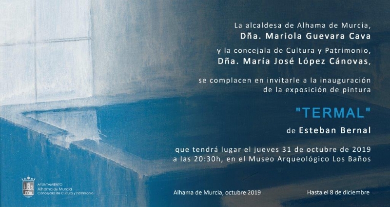 El museo Los Baños acoge la exposición ´Termal´, de Esteban Bernal