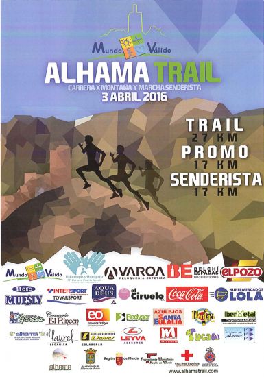 I Alhama Trail se celebra este domingo 3 de abril