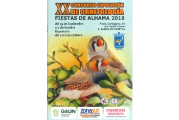 XX Concurso Exposición de Ornitología Feria 2018