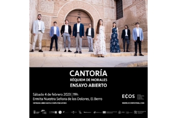 Cantoría realiza un ensayo abierto en El Berro este sábado 4 de febrero