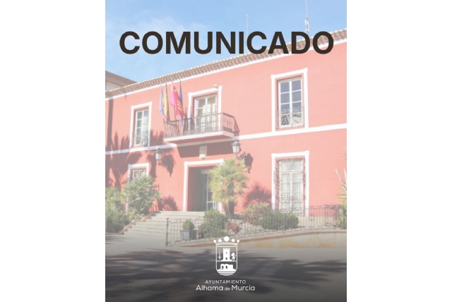El Ayuntamiento alerta sobre ofertas comerciales ajenas a la organización de las fiestas 2026-2027
