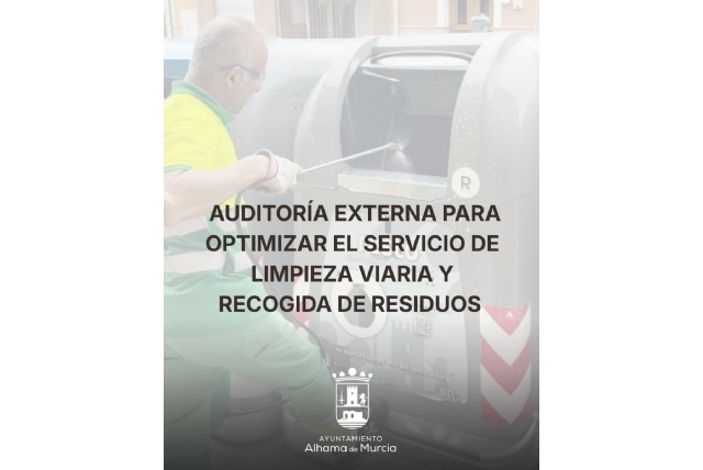 El Ayuntamiento realizará una auditoría externa para optimizar el servicio de limpieza viaria y recogida de residuos
