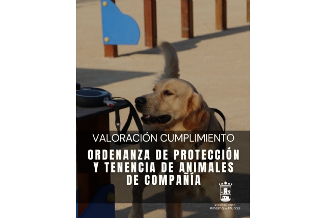 La concejalía de Bienestar Animal tramita 30 sanciones por incumplimiento de la Ordenanza Municipal de Tenencia de Animales de Compañía