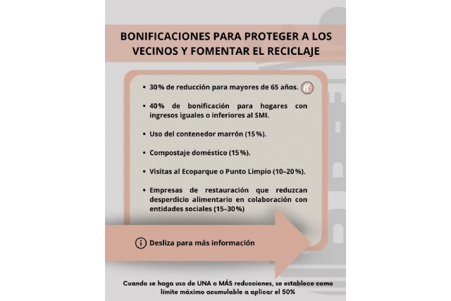 El Ayuntamiento de Alhama apuesta por el reciclaje y el apoyo a las familias con nuevas bonificaciones en la tasa de residuos
