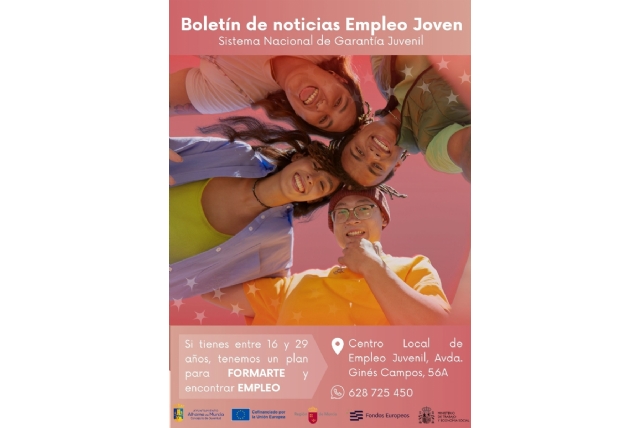 Boletín semanal del centro de empleo para jóvenes 05/12/2025