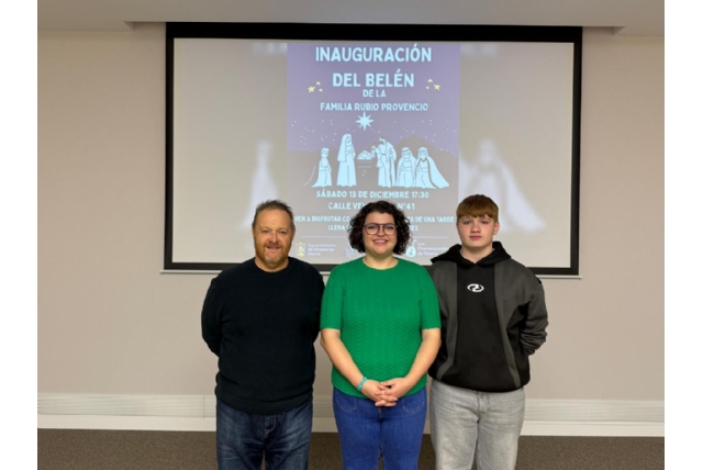 El Belén de la Familia Rubio Provencio se convierte en punto de encuentro navideño