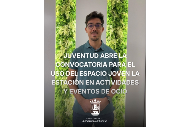 Juventud abre la convocatoria para el uso del Espacio Joven La Estación en actividades y eventos de ocio
