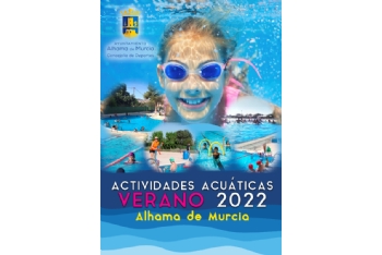 Actividades acuáticas y cursos de natación verano 2022