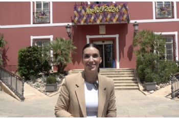 La alcaldesa, María Cánovas, expresa su agradecimiento tras el éxito de las Fiestas de Los Mayos 2024