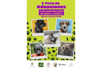 V Feria de Adopciones de animales de compañía en Alhama de Murcia: ¡encuentra a tu compañero fiel!