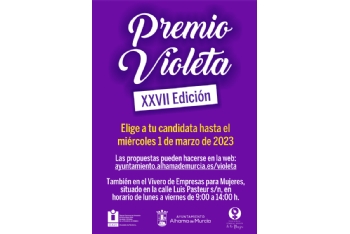 Abierto el plazo de presentación de candidaturas para el XXVII Premio Violeta