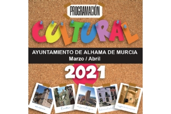 Programación cultural marzo y abril de 2021