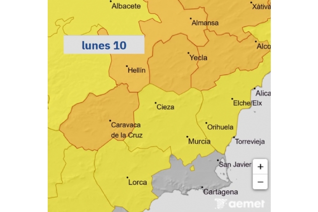 Alhama activa la Fase de Preemergencia del PEMUAL ante el aviso amarillo por tormentas Alhama activa la Fase de Preemergencia del PEMUAL ante el aviso amarillo por tormentas