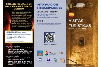 Descubre nuestro patrimonio con el nuevo programa de visitas turísticas de enero a marzo en Alhama de Murcia