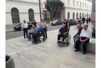 Los mayores del Centro de Día visitan Cartagena