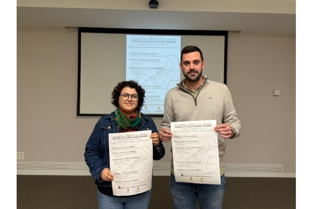  Alhama celebra la festividad de Santa Cecilia con una semana dedicada a la música