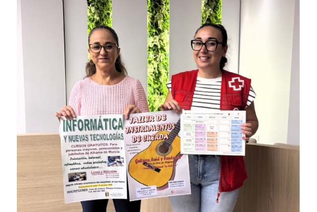 El Ayuntamiento y Cruz Roja programan numerosas actividades gratuitas para fomentar el envejecimiento activo de las personas mayores