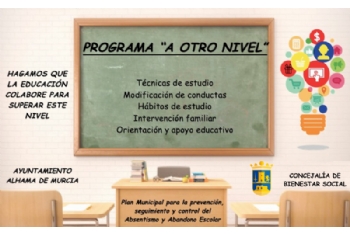 Programa ´A otro nivel´ para la prevención del absentismo y abandono escolar