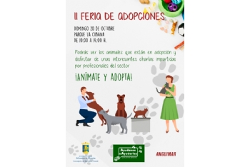 Presentación II Feria de Adopciones de Alhama de Murcia