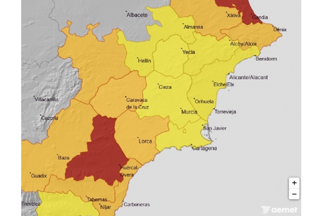 El Ayuntamiento activa la fase de preemergencia ante el aviso naranja por lluvias El Ayuntamiento activa la fase de preemergencia ante el aviso naranja por lluvias