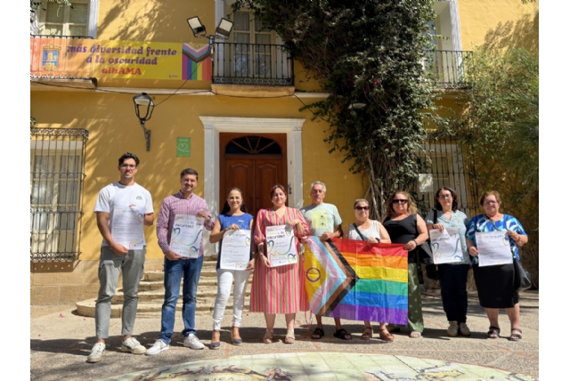Alhama de Murcia presenta la programación del Día del Orgullo con actividades de sensibilización, cultura y visibilización
