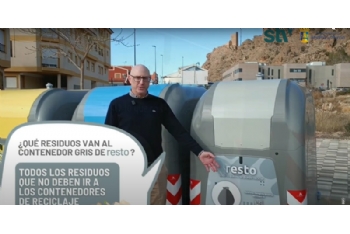 Guía de uso de los nuevos contenedores de reciclaje instalados en Alhama de Murcia