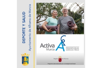 Alhama de Murcia se suma al ‘Programa Activa’ de prescripción de ejercicio físico para mejorar la salud de sus vecinos