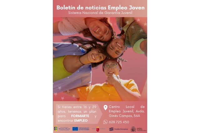 Boletín semanal del centro de empleo para jóvenes 19/09/2025