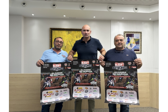 Alhama de Murcia acogerá el Campeonato de España de Motocross los días 27 y 28 de septiembre de 2025
