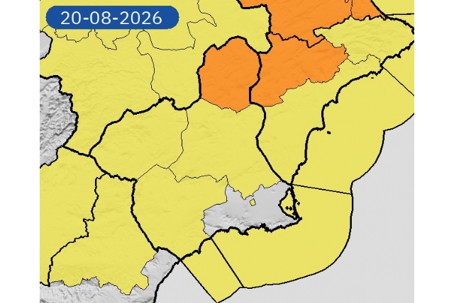 Alhama afronta hoy un aviso amarillo por lluvias y tormentas