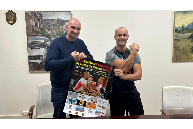 Todo listo para la gran cita nacional de la lucha de brazos en Alhama de Murcia