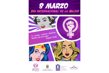 Programación para el 8M, Día Internacional de la Mujer 2022
